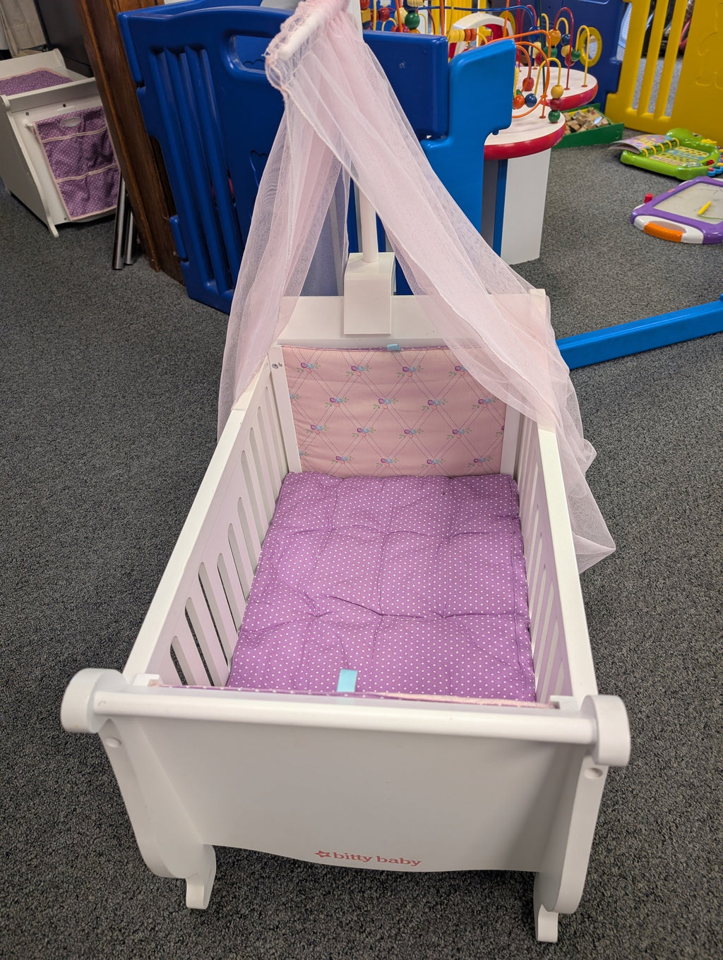 american girl bitty baby crib