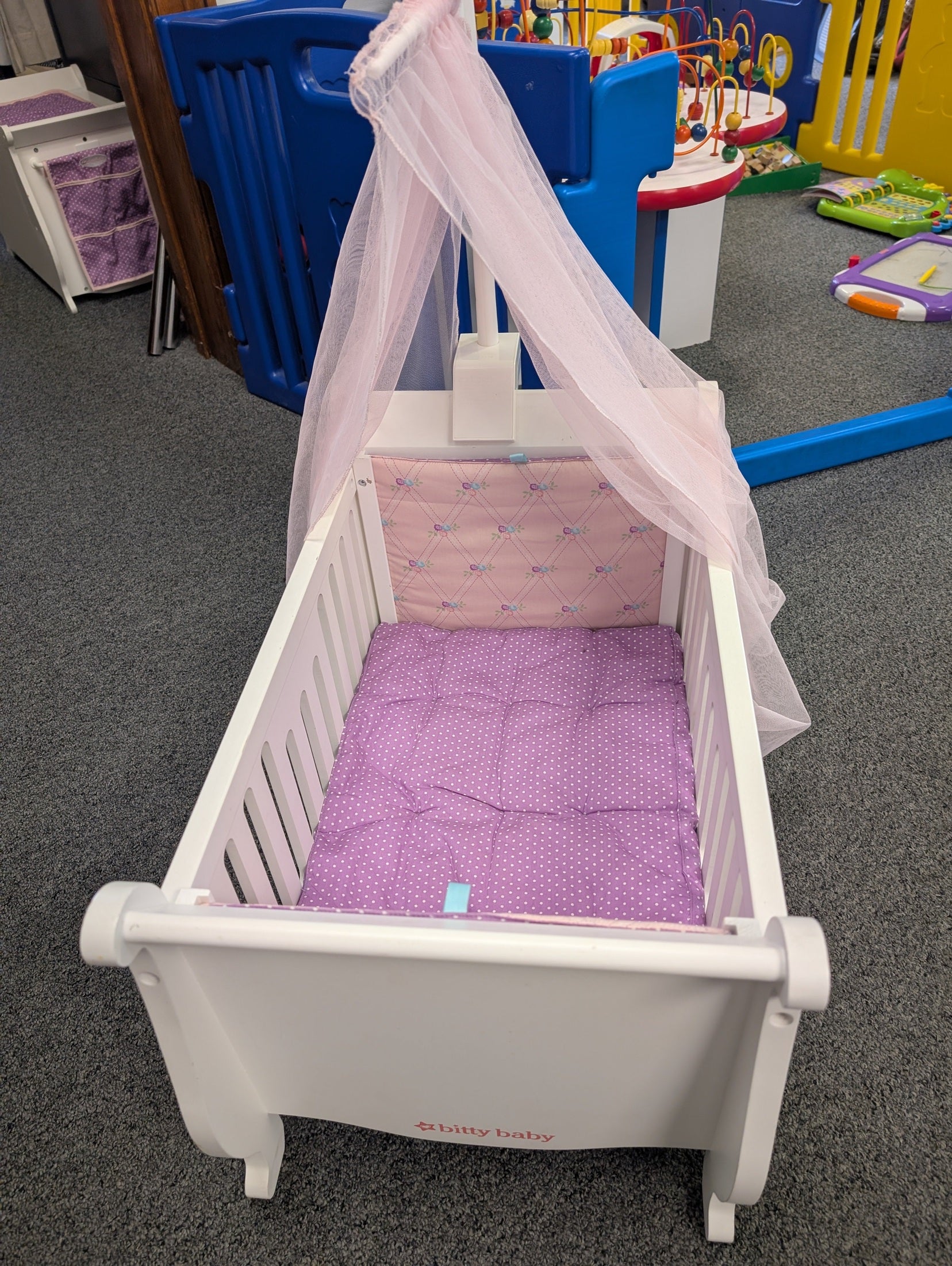 american girl bitty baby crib