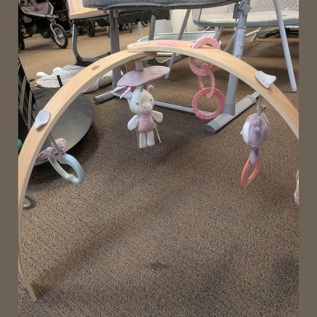 wooden archway