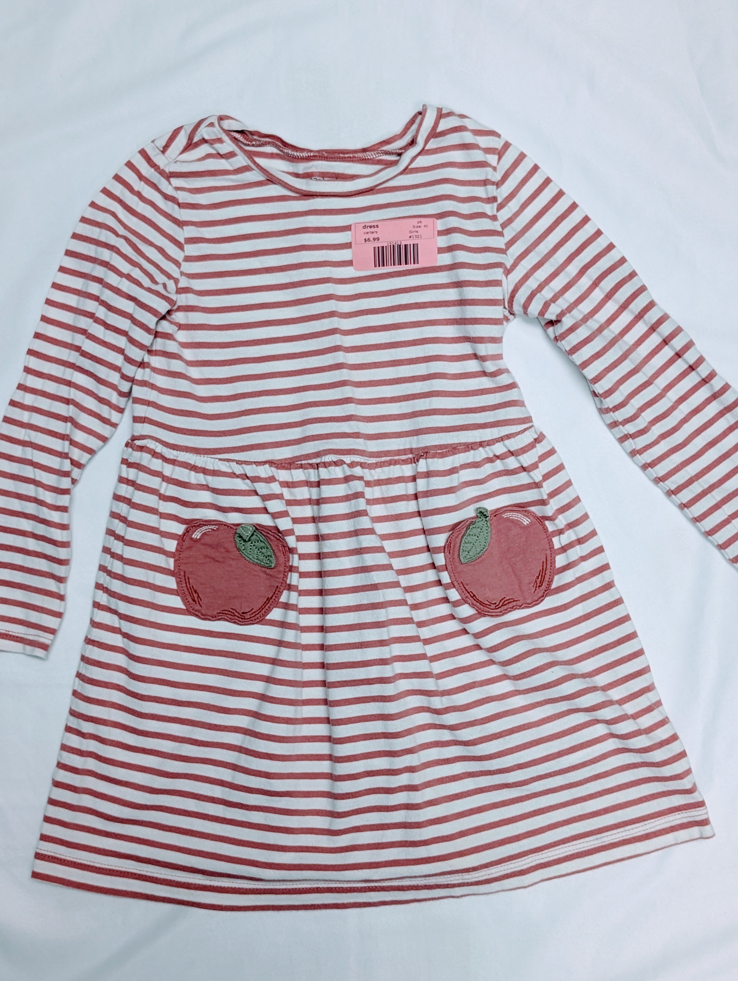 pk carters dress, 4t