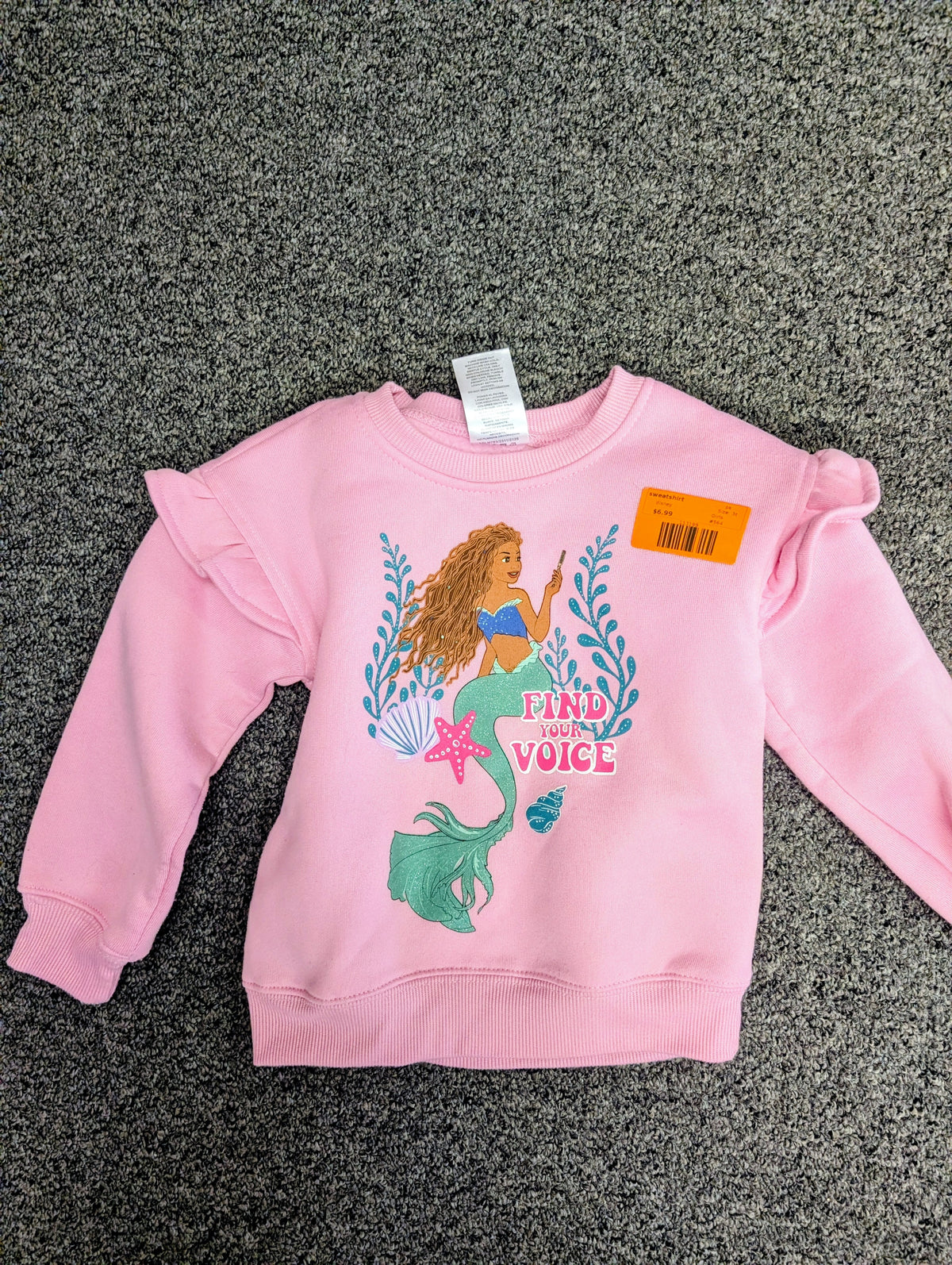 pk disney sweatshirt, 3t
