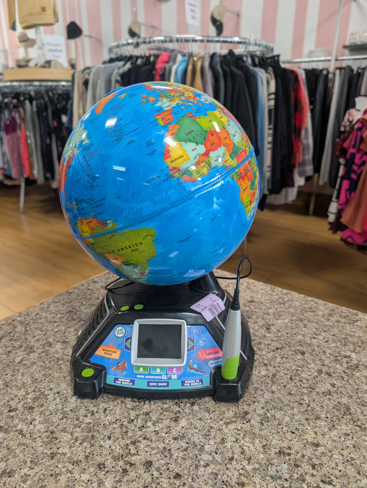 leap frog globe