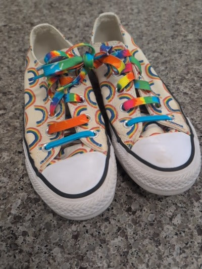 rainbow converse sneaker, 6