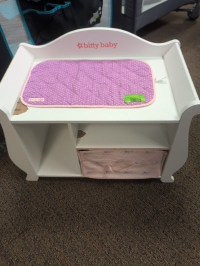 bitty baby  doll changing table