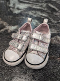 silver converse sneaker, 6