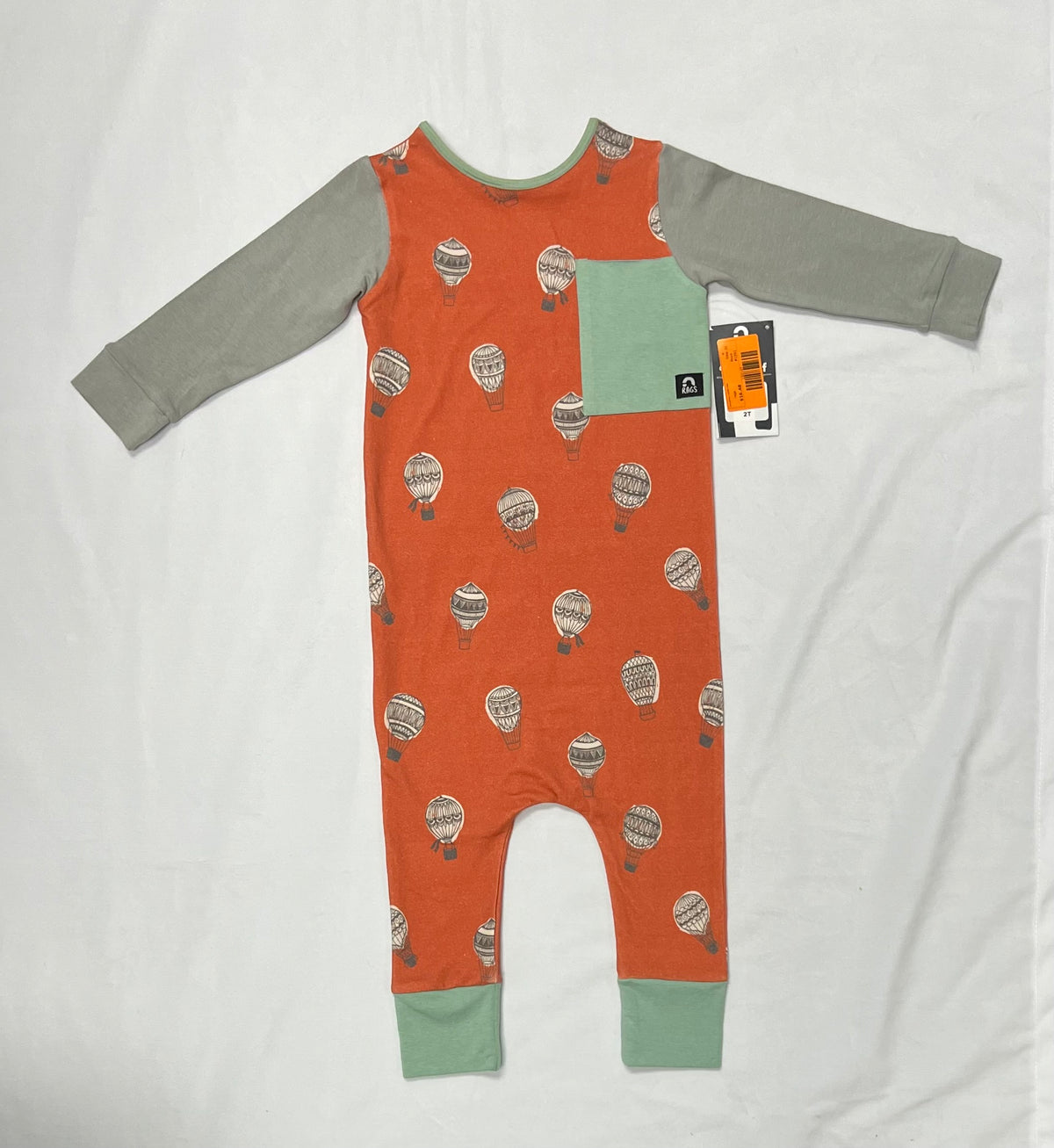 o rags one piece outfit new, 2t