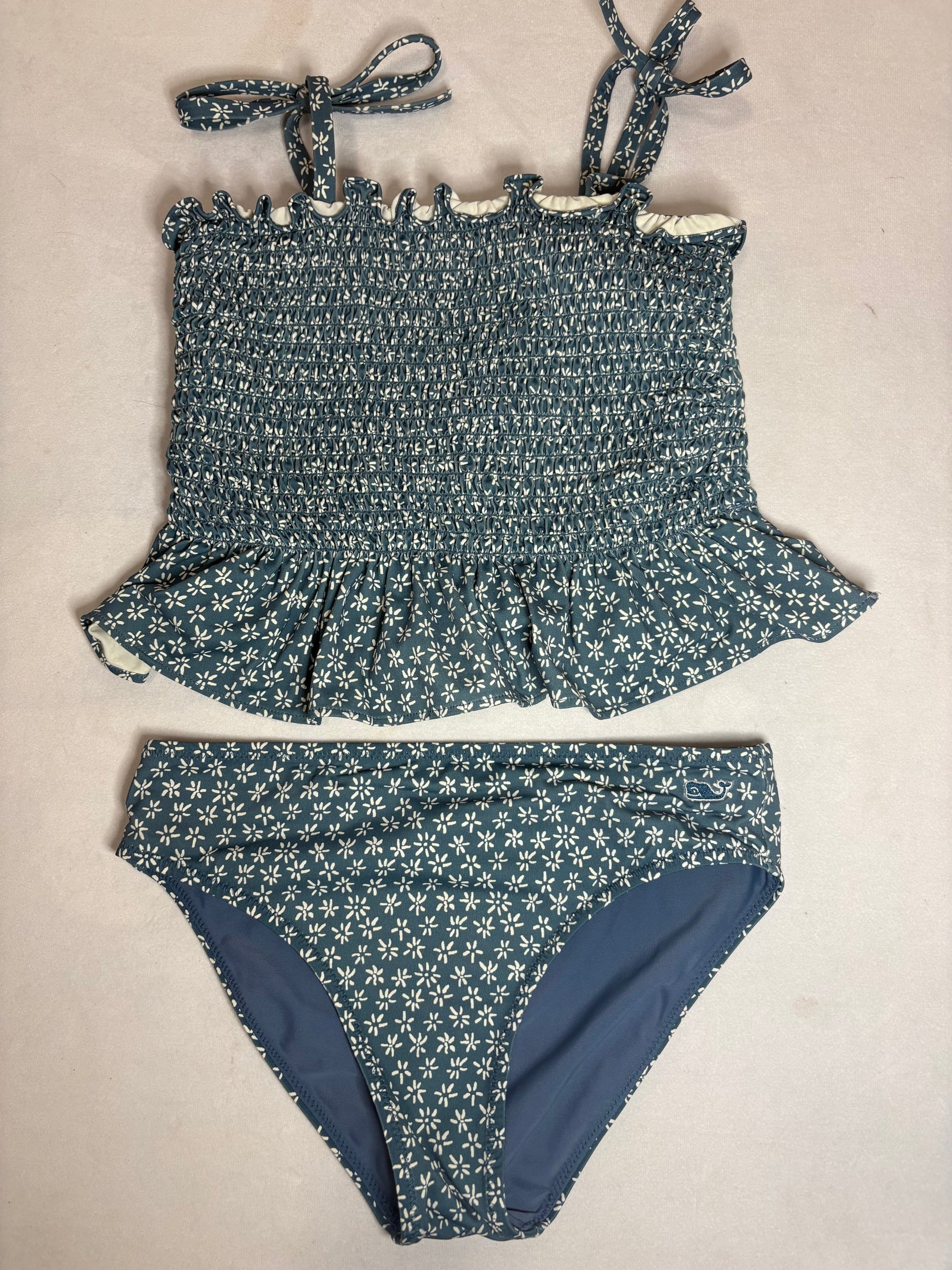 Blue  VV Tankini, 7/8
