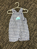 blue  overalls, 18m