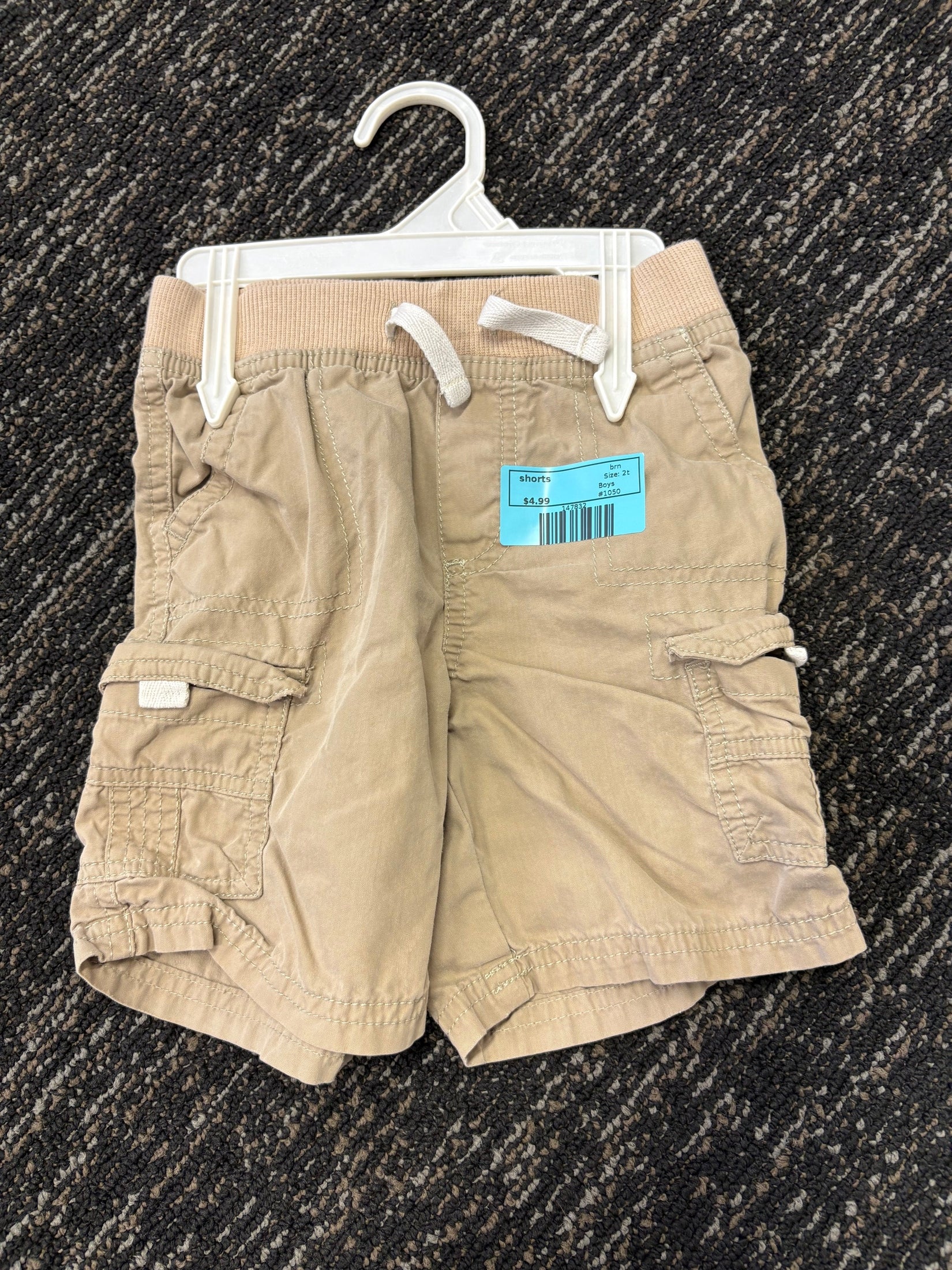 brn  shorts, 2t