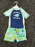 blue carters 2 piece swim, 18m
