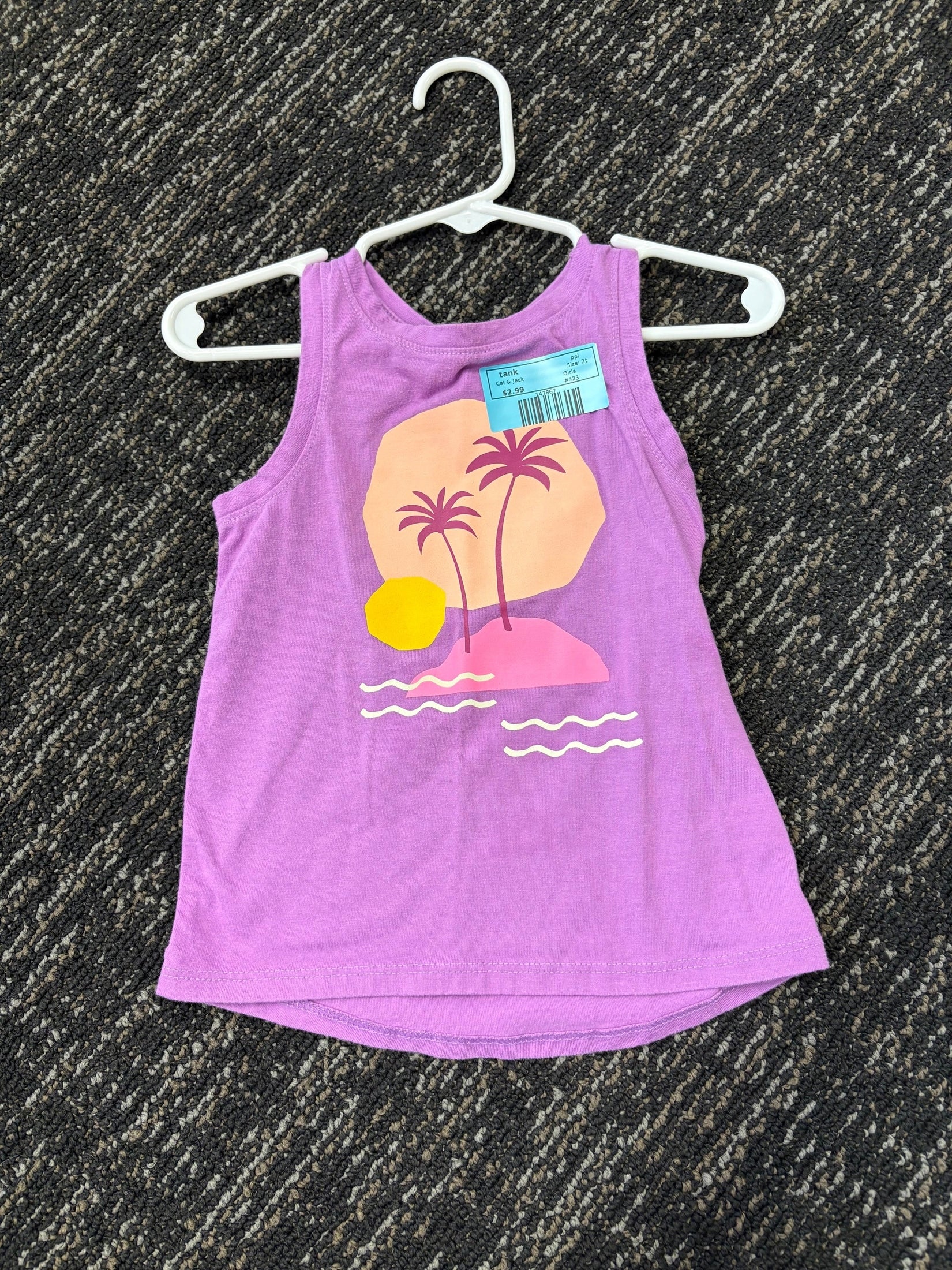 ppl Cat & Jack tank, 2t