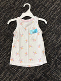 wht Cat & Jack tank, 2t