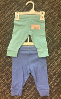 bu  2 pants, 0-3m