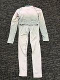 pnk gymshark 3 piece outfit, XS