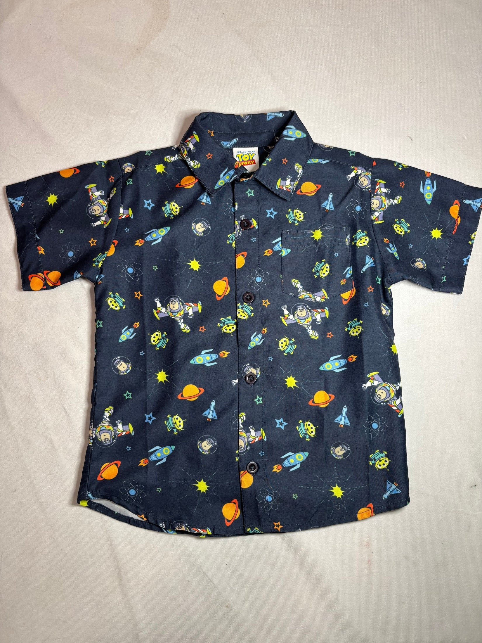 blue  collared t, 4t