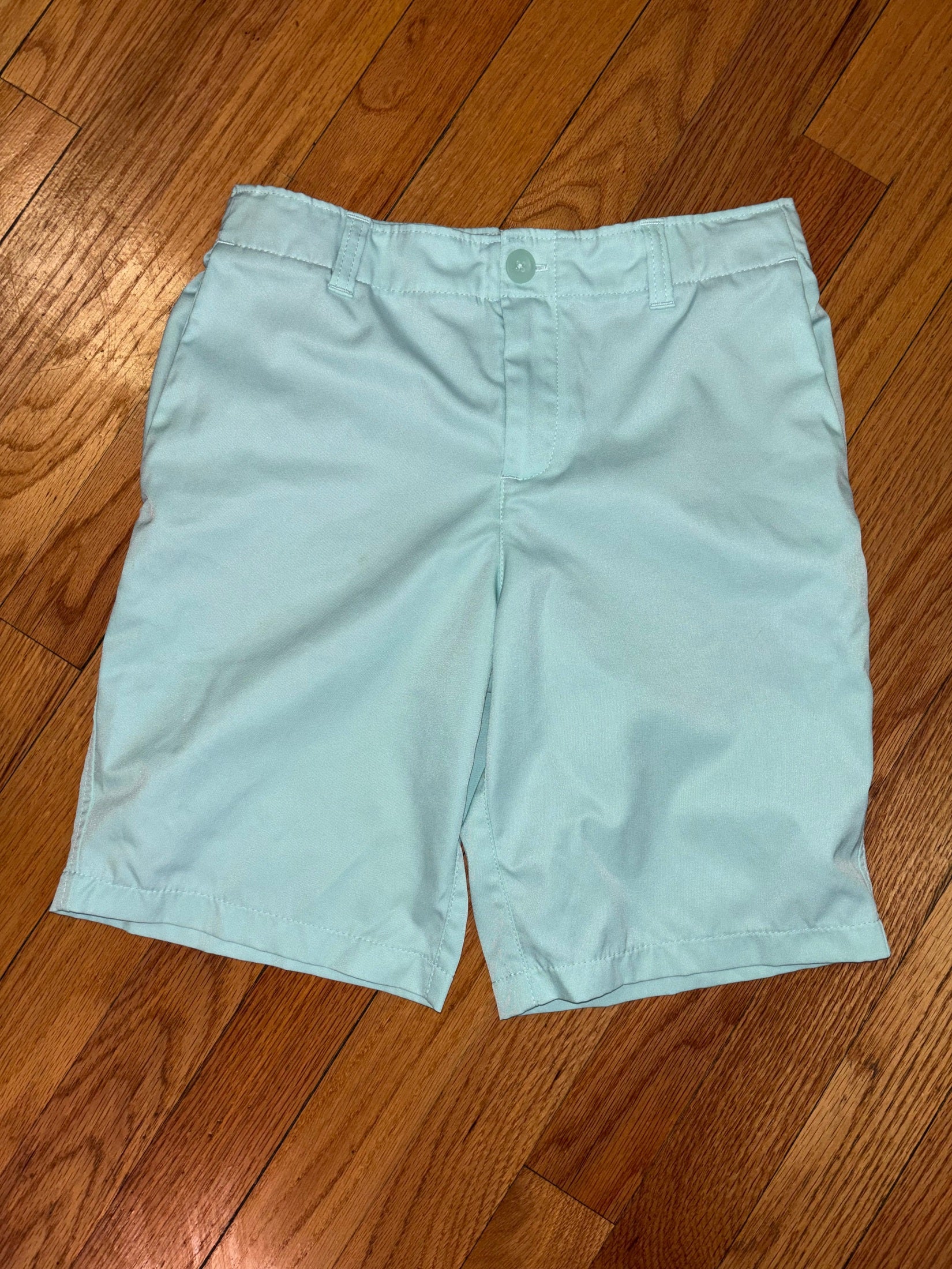 blue ua shorts, 12