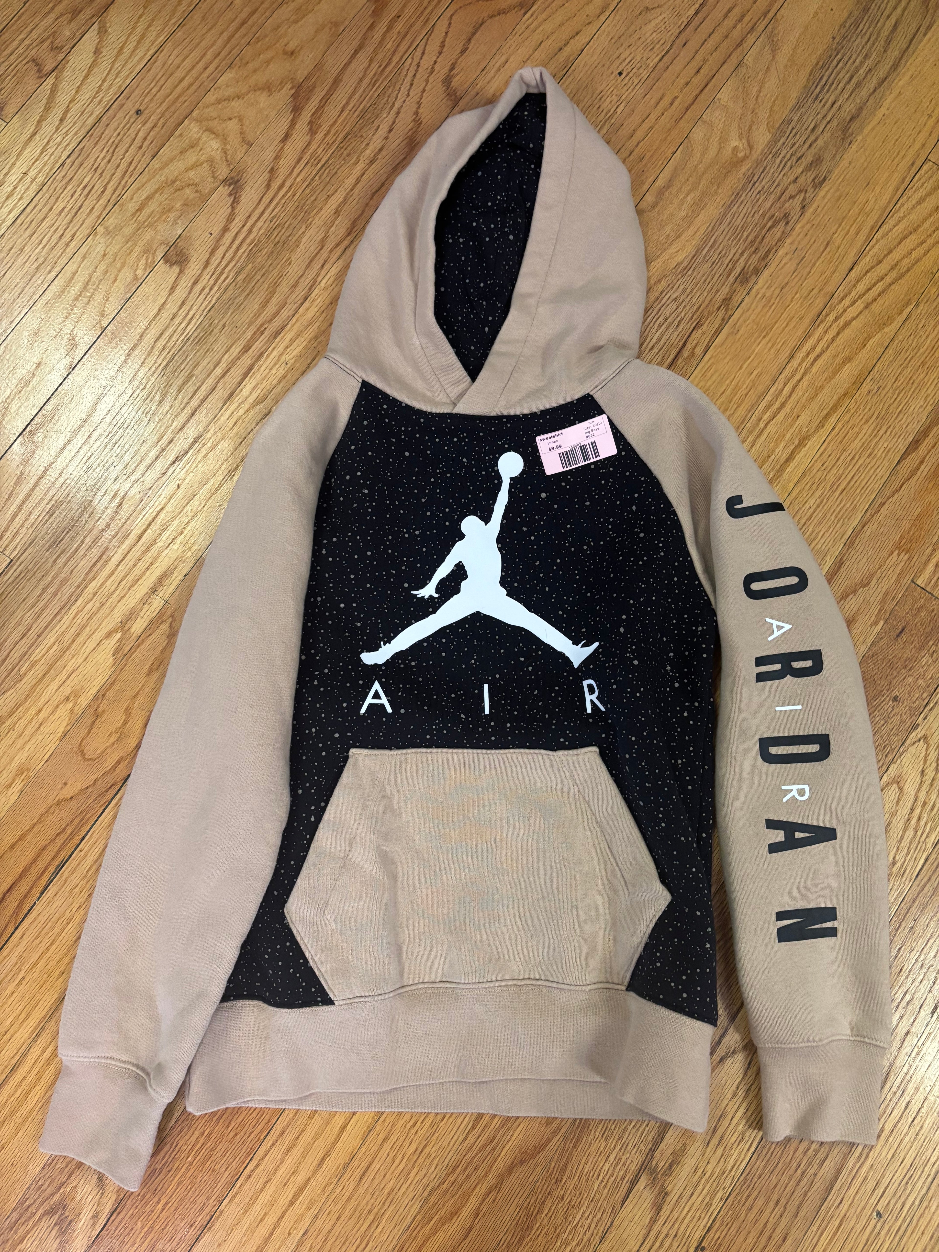 brn jordan sweatshirt, 10/12