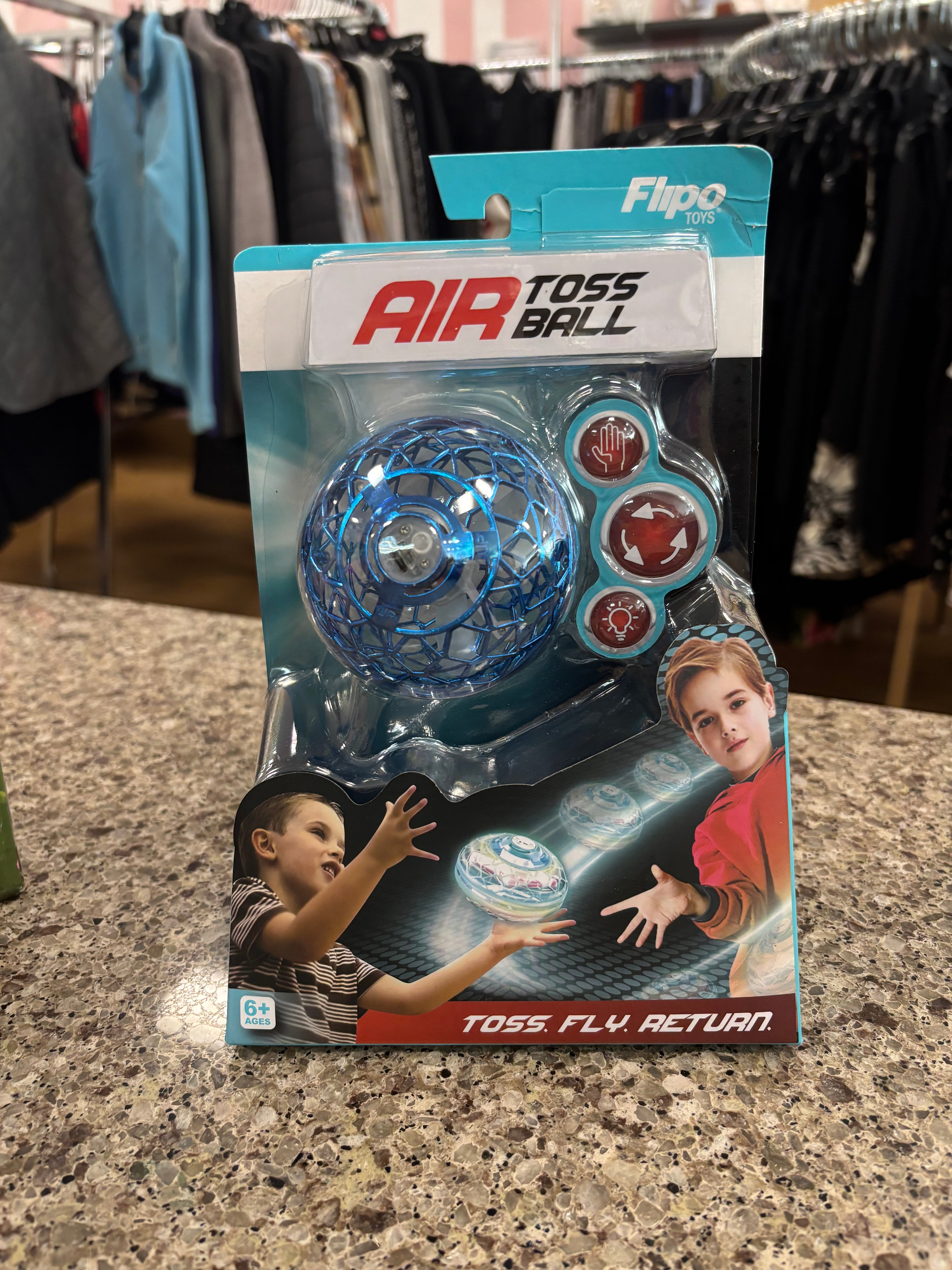 NEW  air toss ball