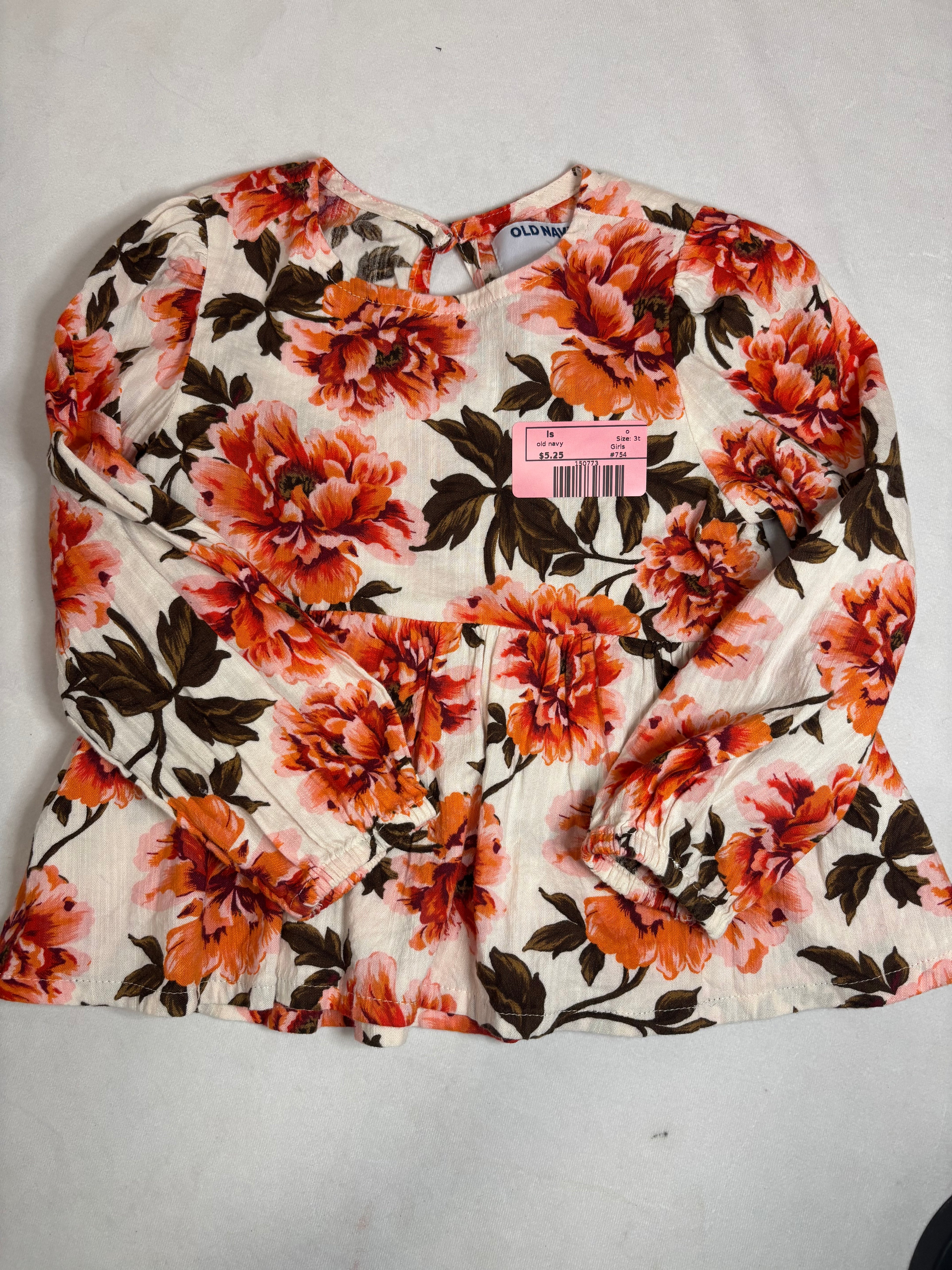 o old navy ls, 3t