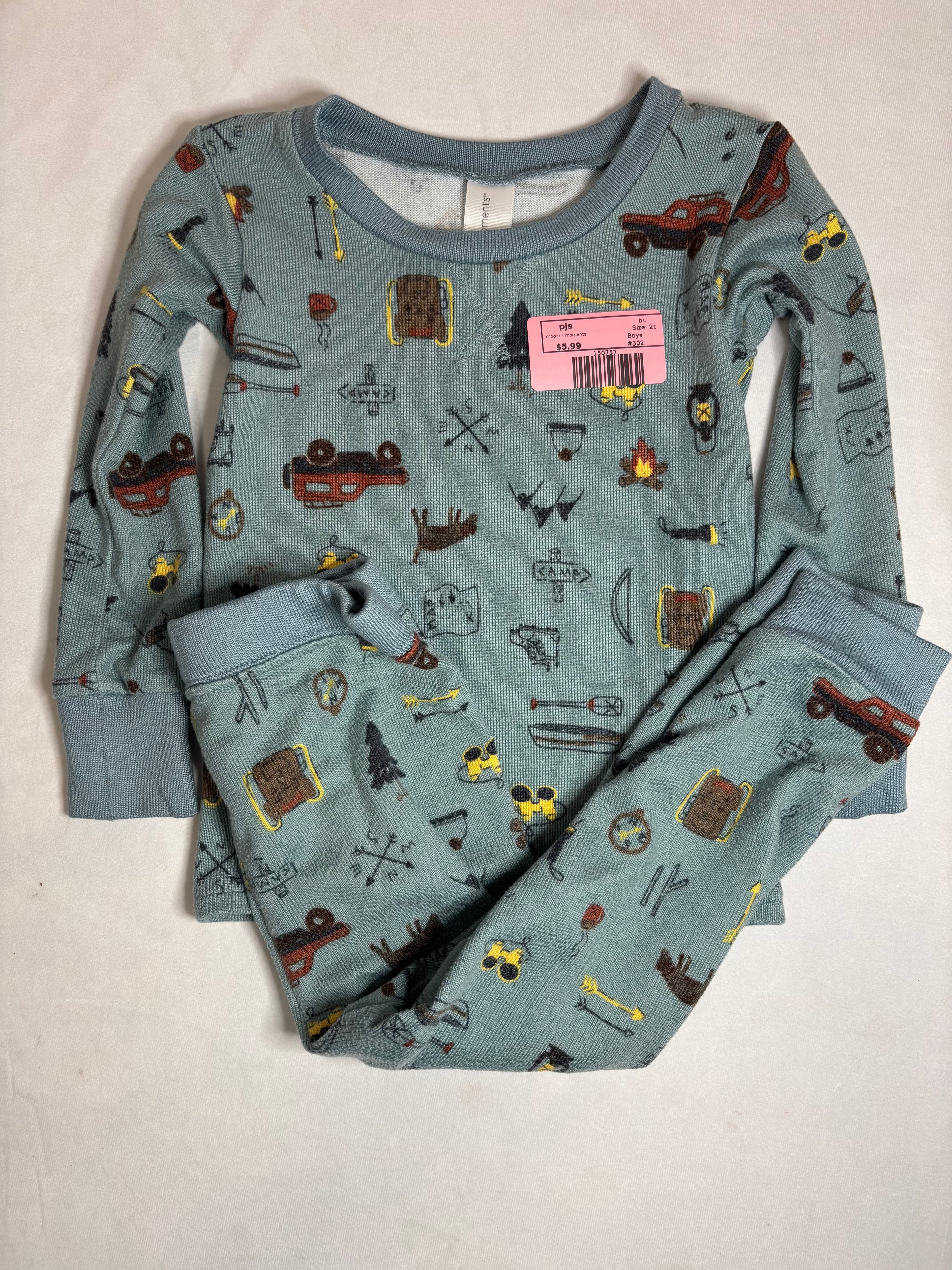 bu modern moments pjs, 2t