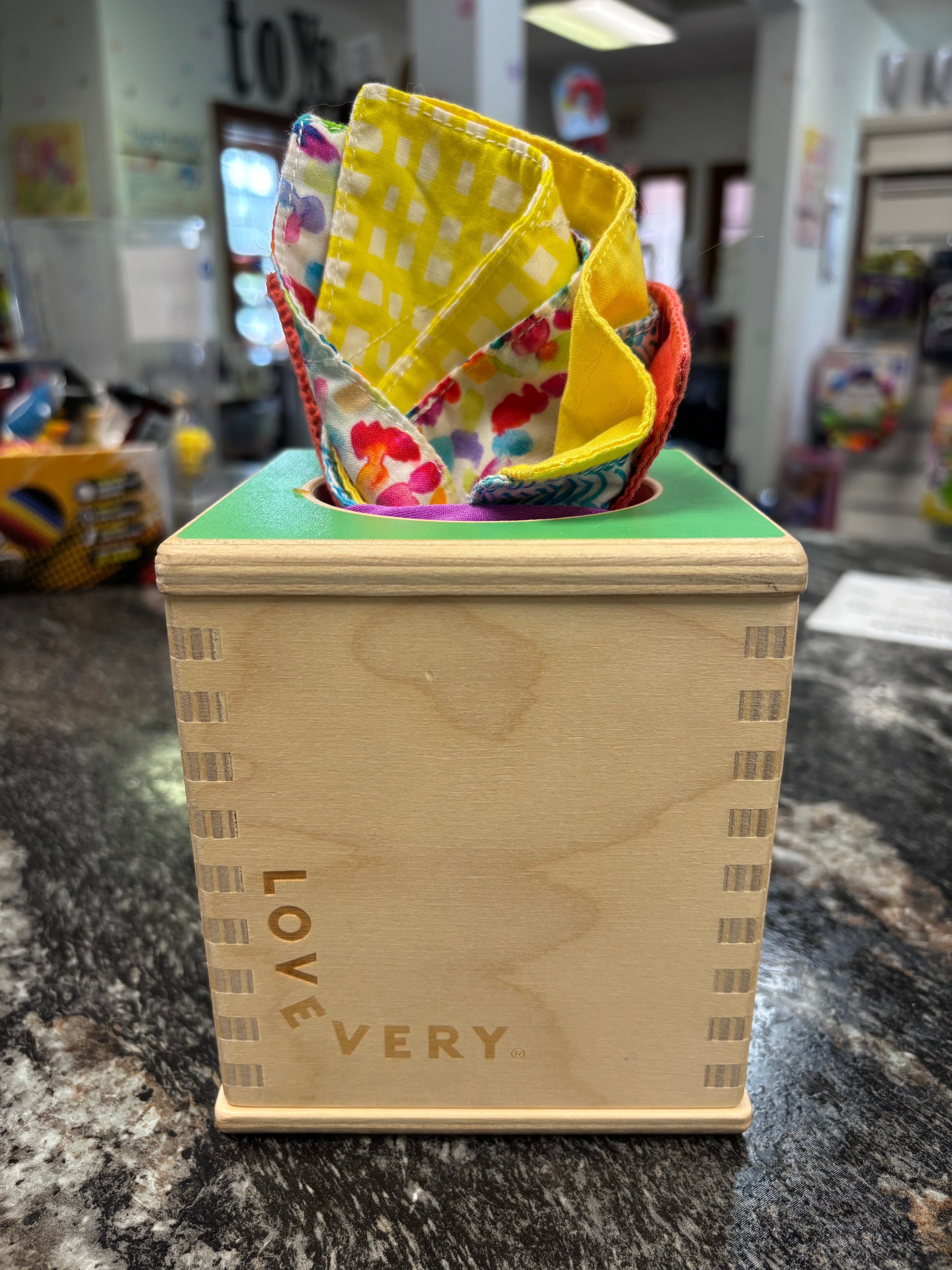 lovevery magic tissue box