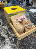yllw lovevery wooden ball drop