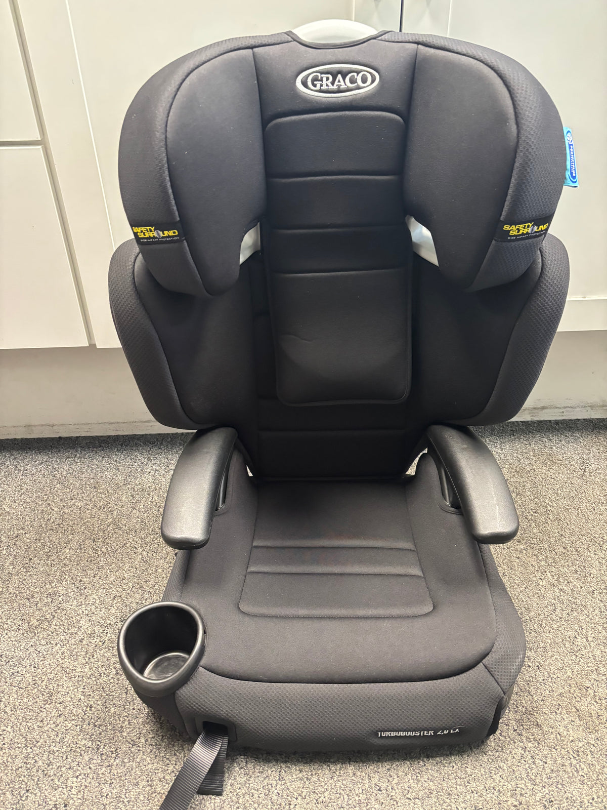 black graco high back booster