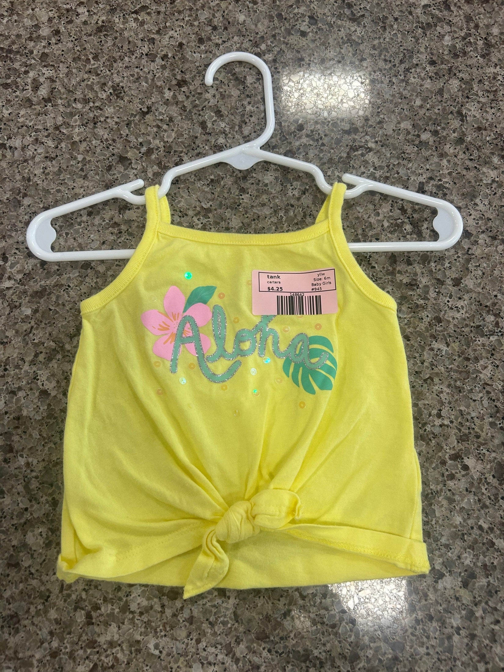 yllw carters tank, 6m