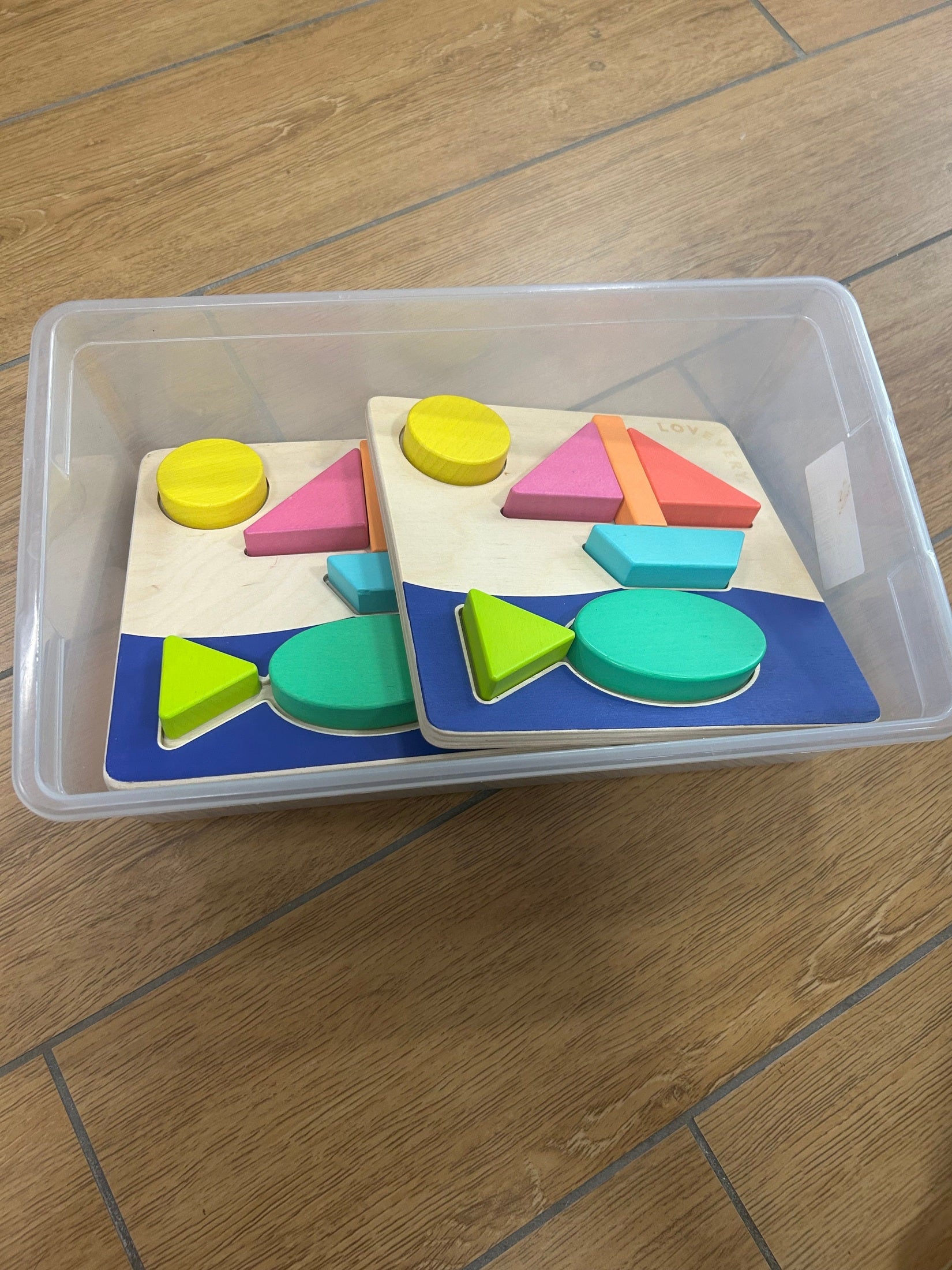 3 Piece Lovevery Puzzle  Set