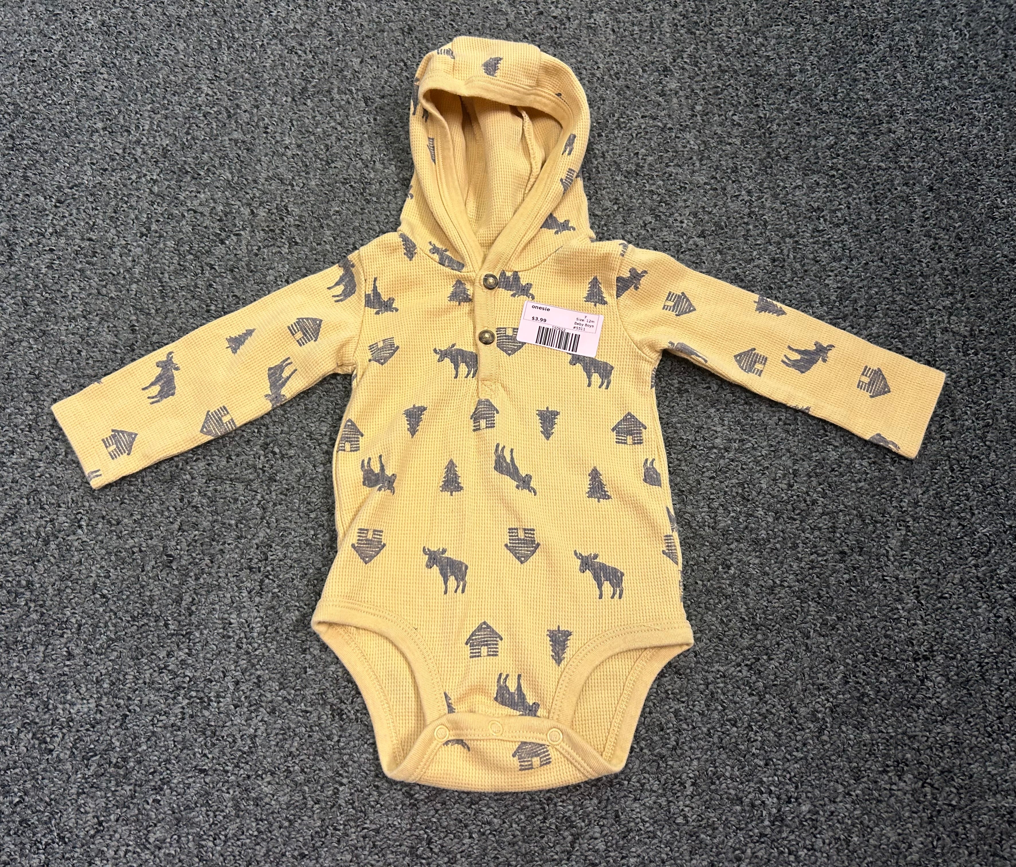 y  onesie, 12m