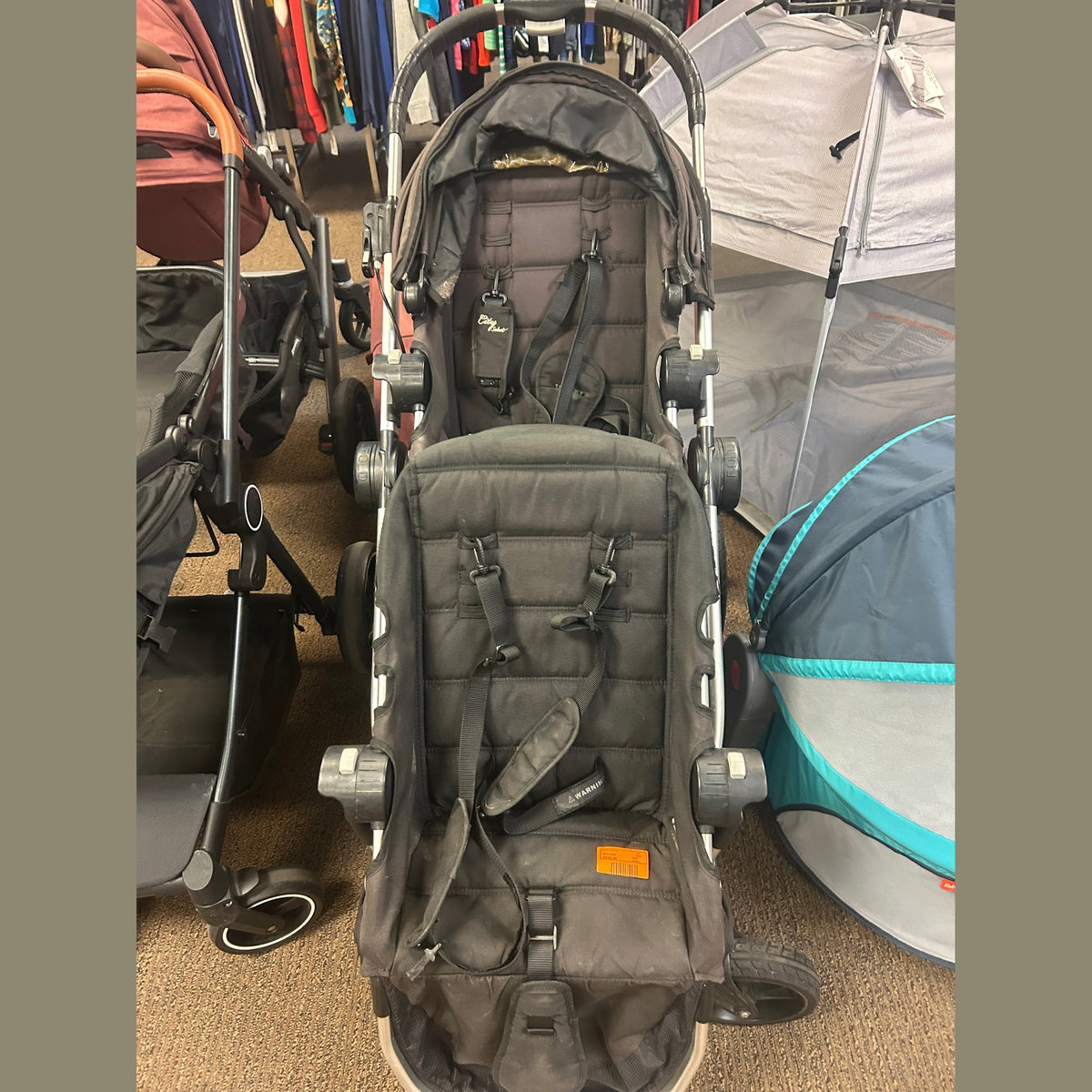 blk baby jogger stroller & accessories